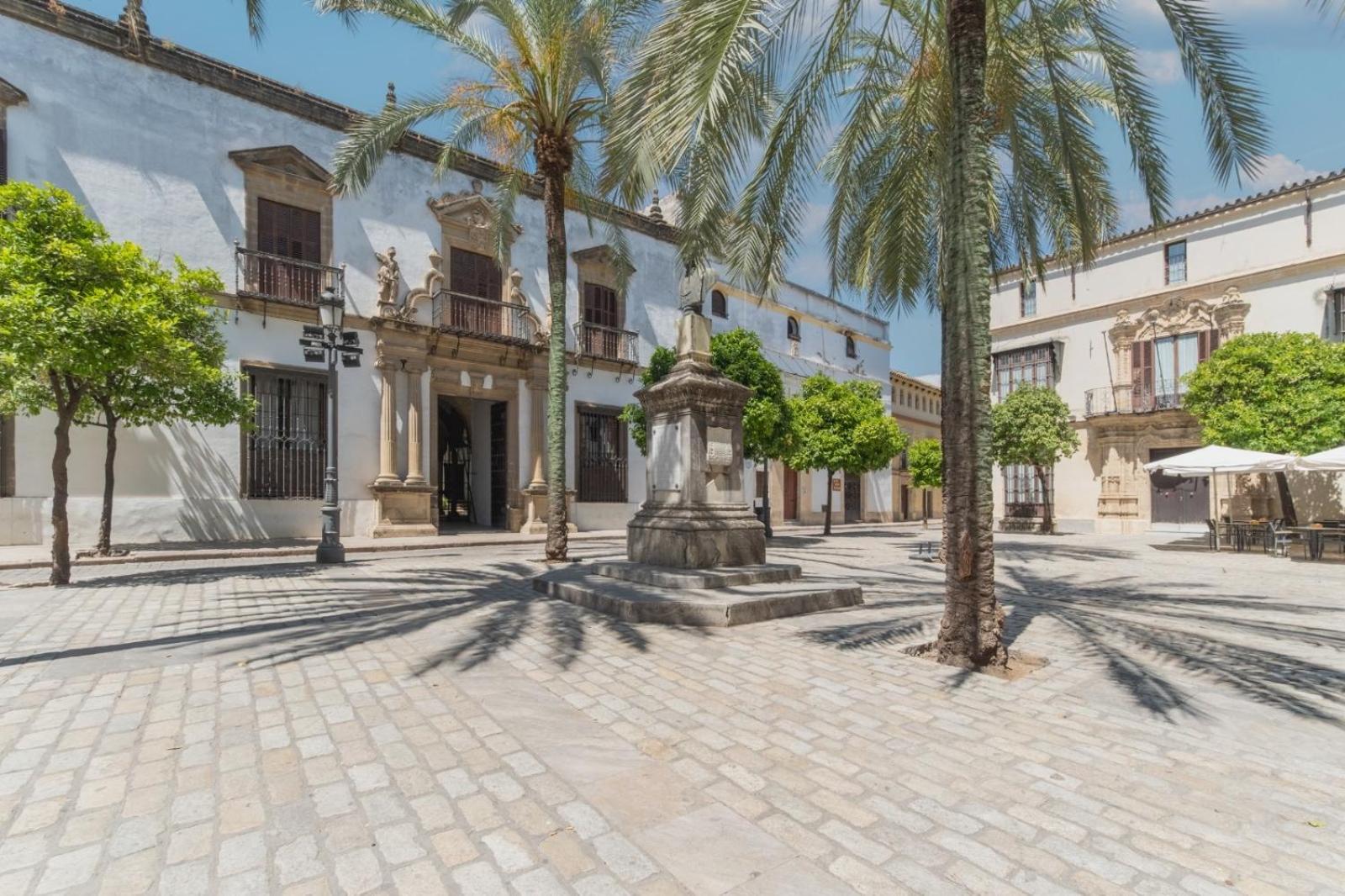 Encantador Piso Plaza Rivero Jerez de la Frontera Bagian luar foto